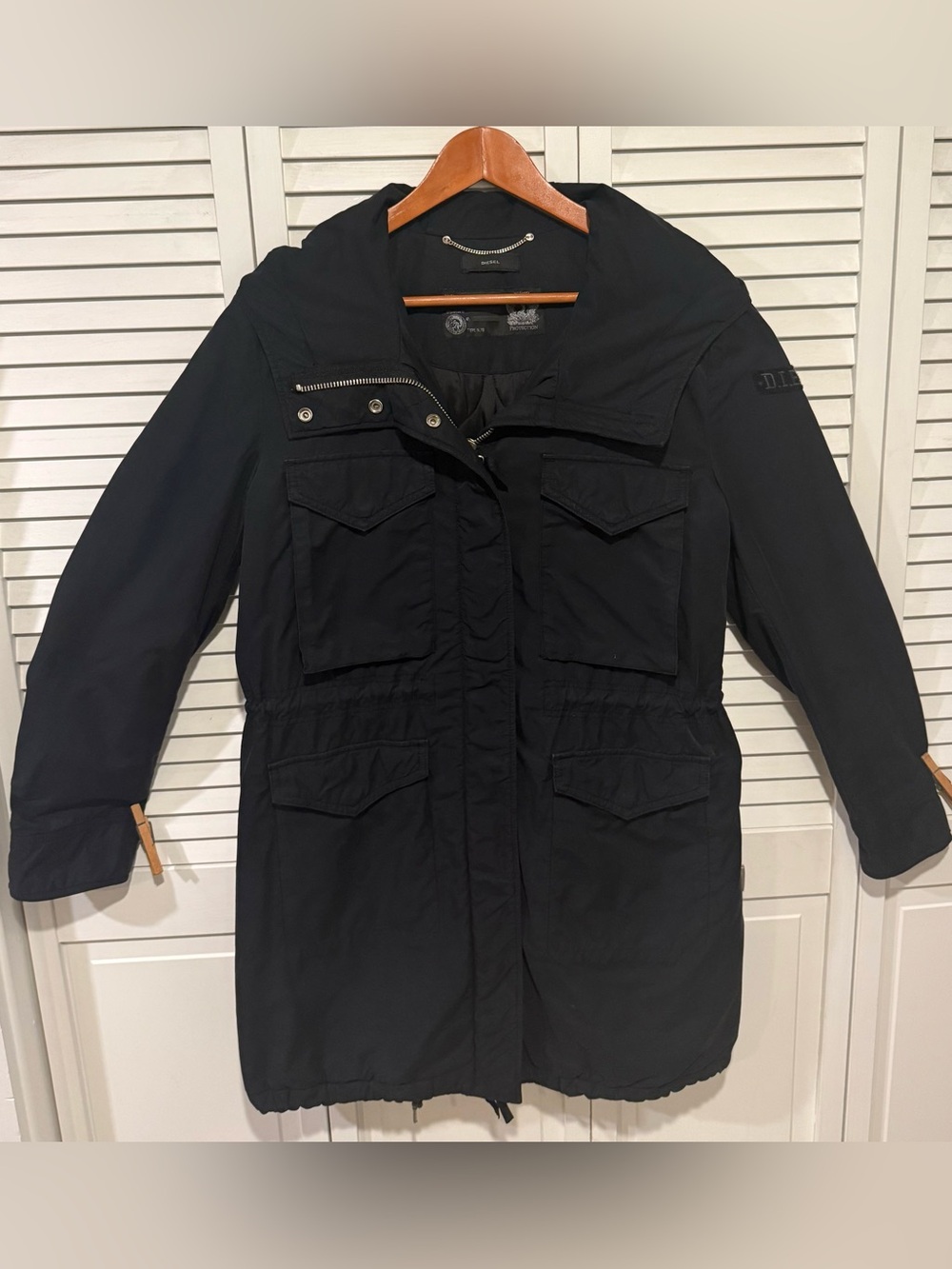 Vintage Diesel Type N.78Only The Brave Hooded Military Parka